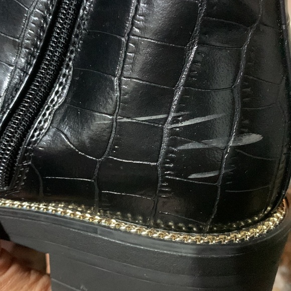 ASOS croc buckle boots - Picture 4 of 5